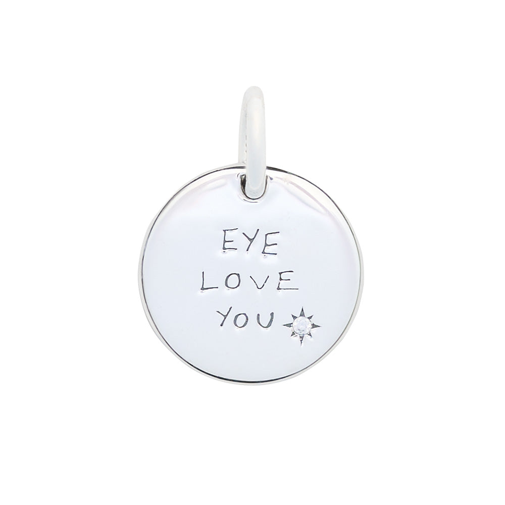 Tim walker pandora eye love you silver dangle back