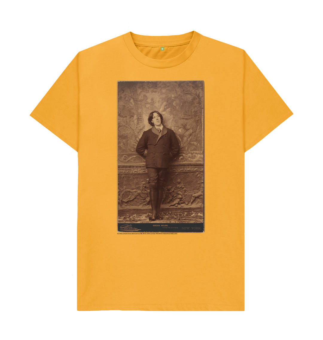 Mustard printed t shirt front