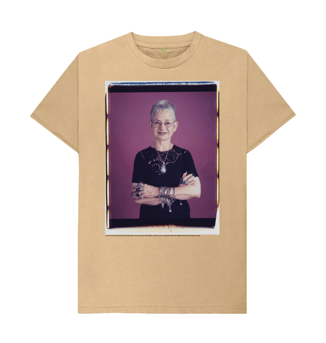Sand printed t shirt front
