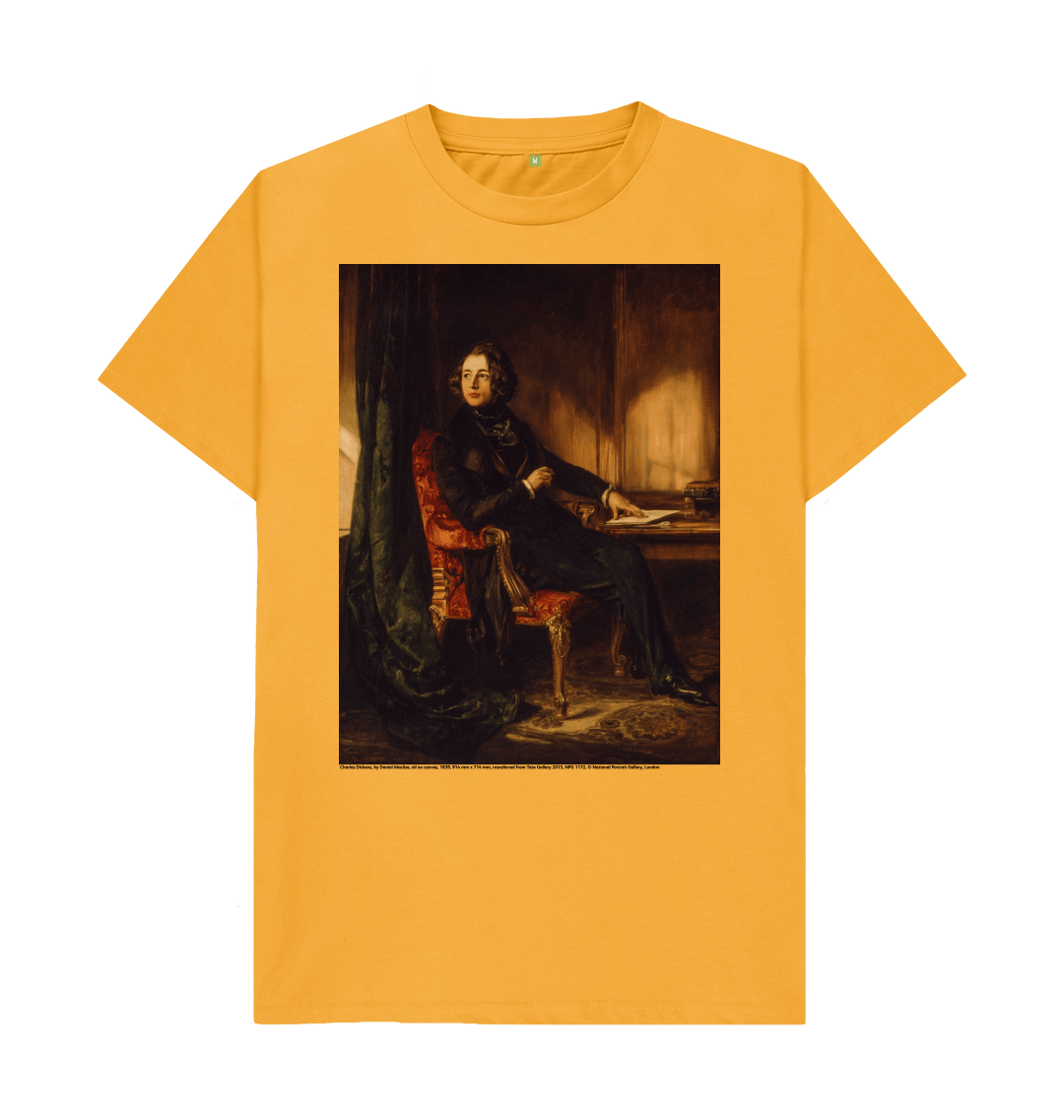 Mustard printed t shirt front