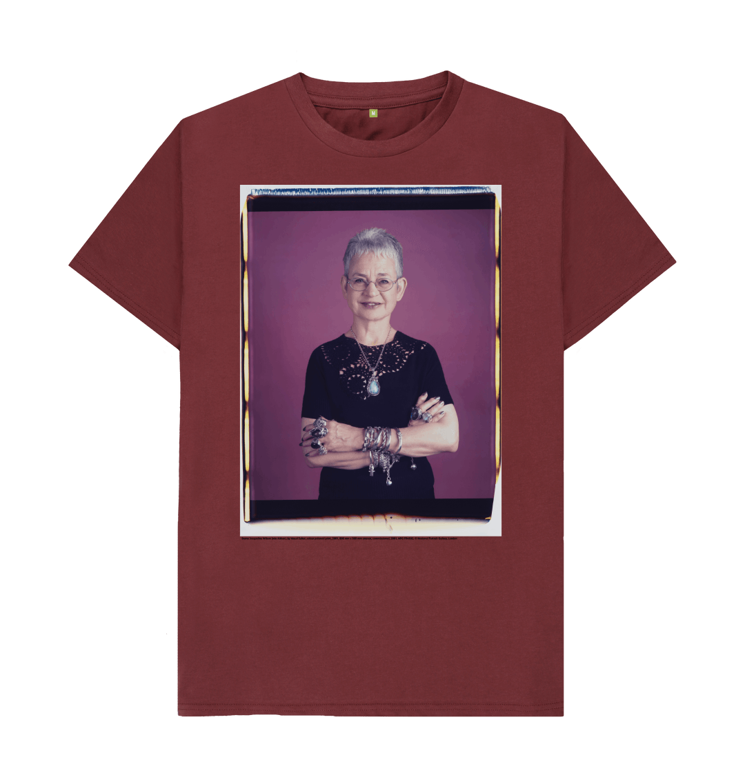 Red wine printed t shirt front