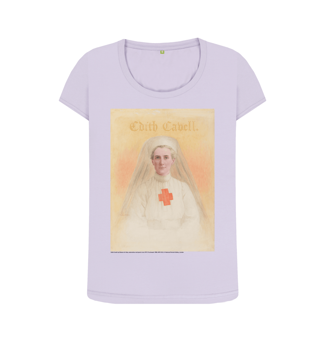 Violet printed t shirt front