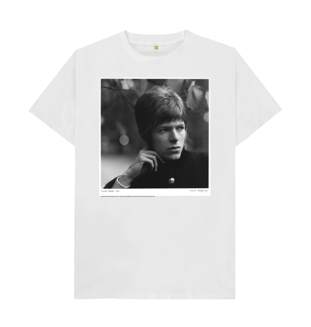 White printed t shirt front