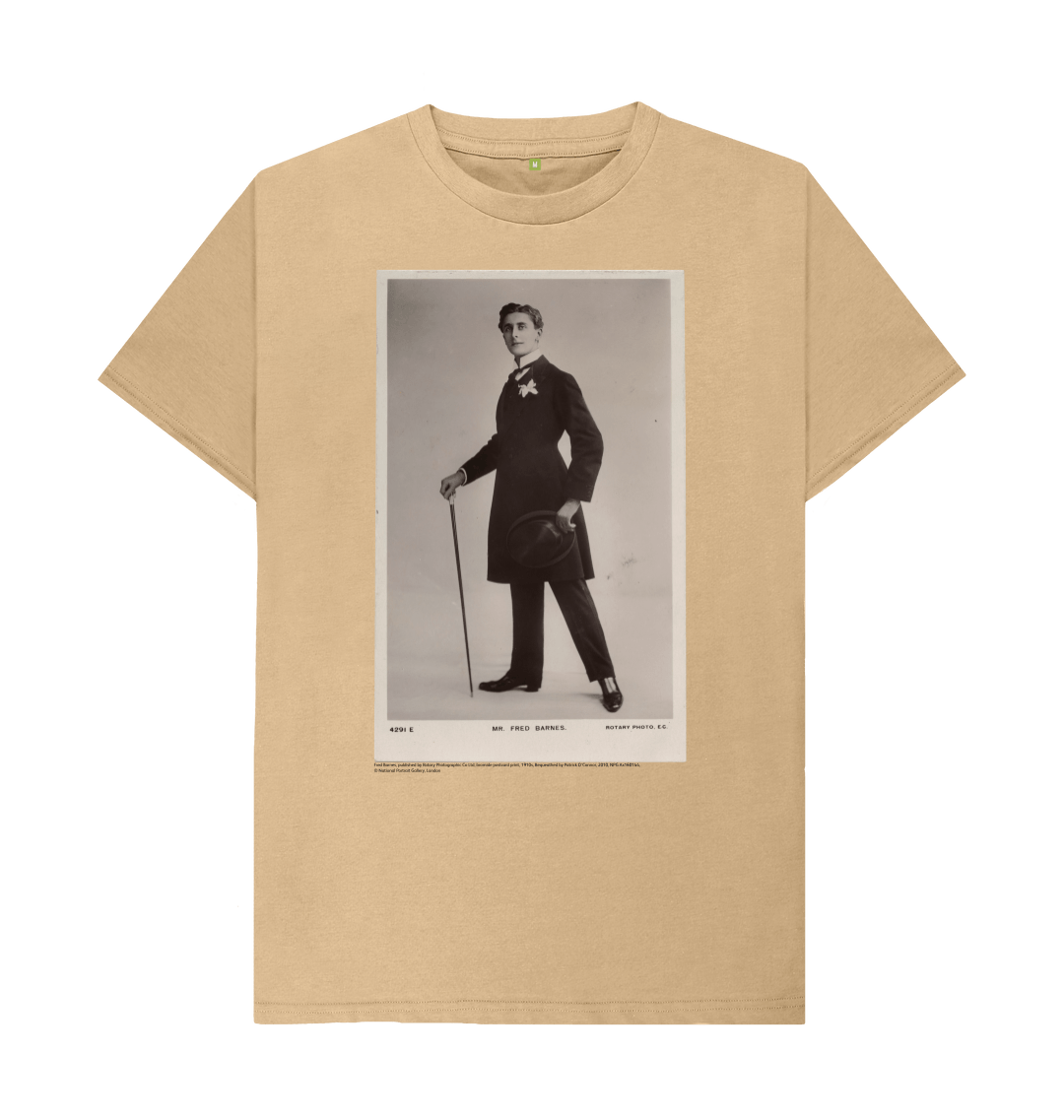 Sand printed t shirt front