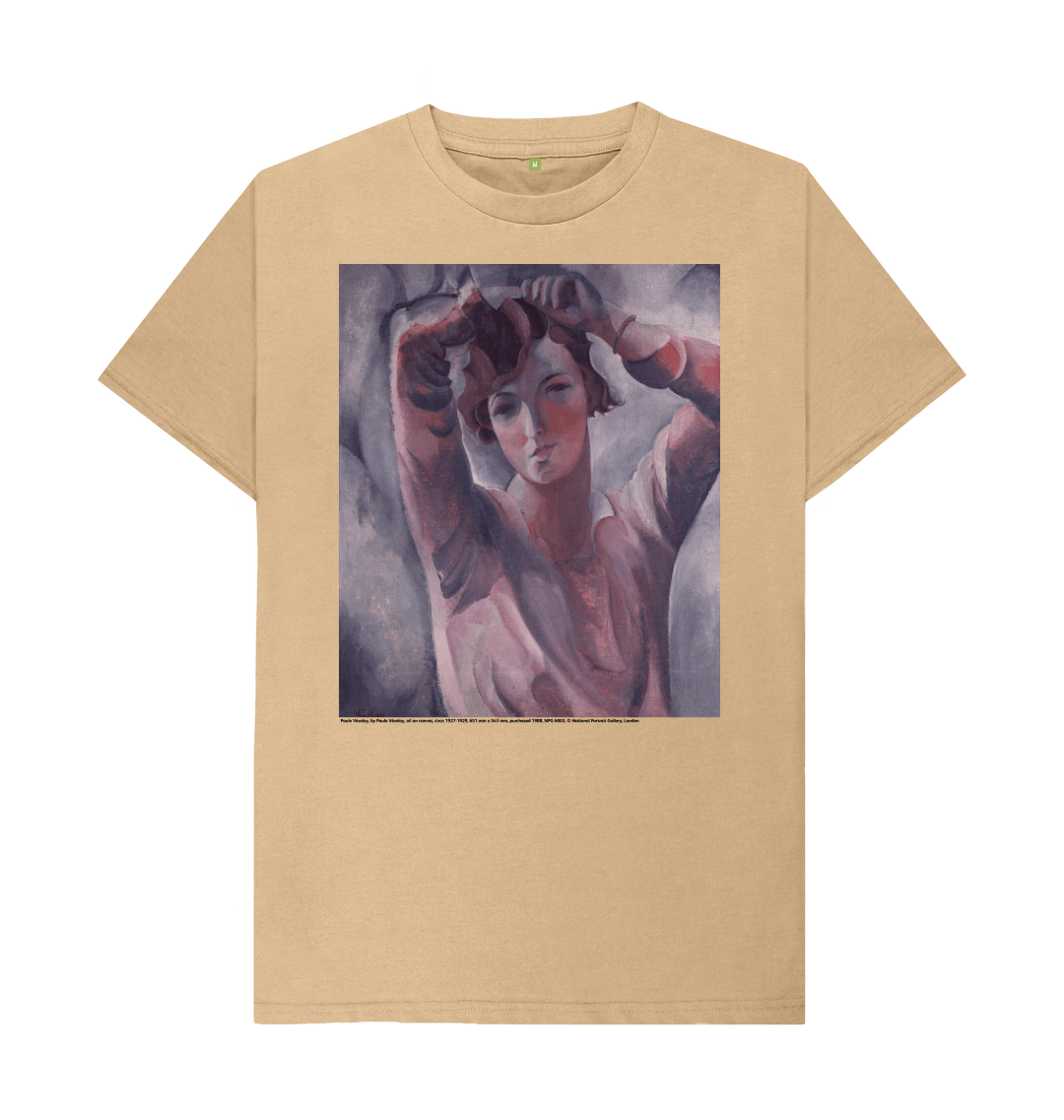 Sand printed t shirt front