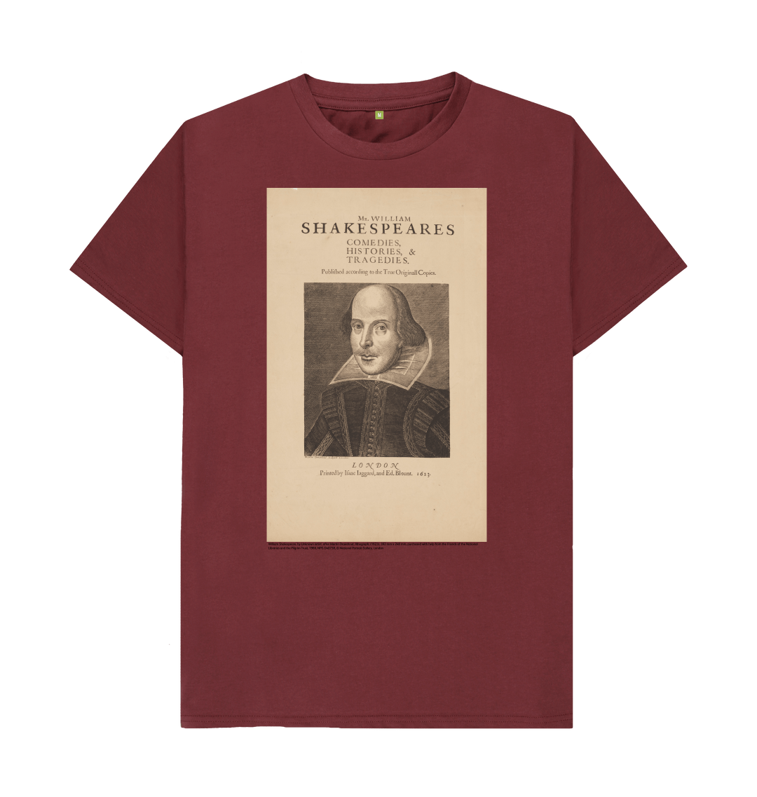 Red wine printed t shirt front