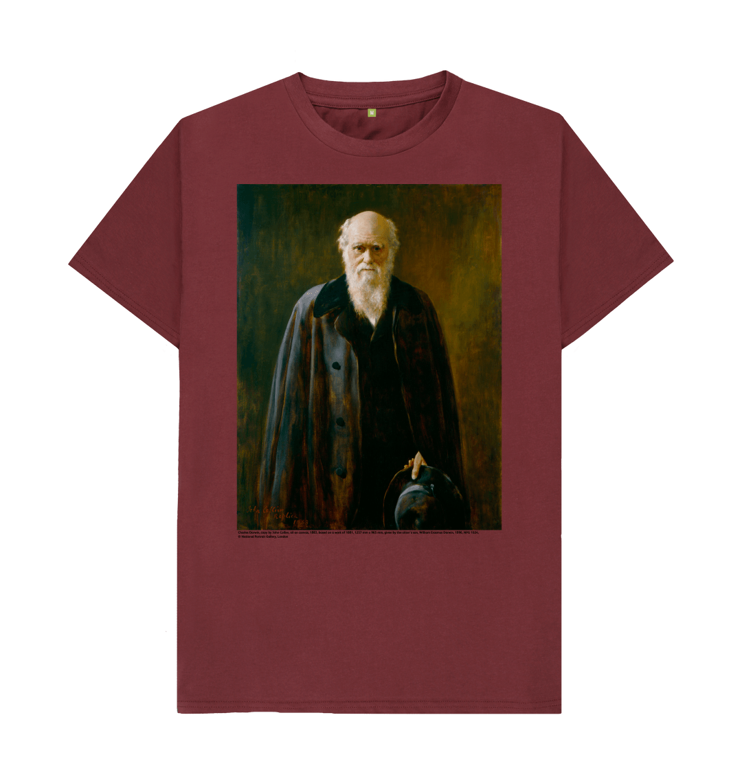 Red wine printed t shirt front
