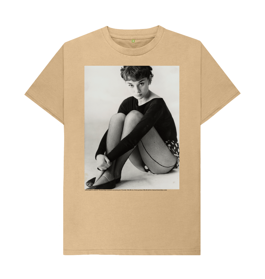 Sand printed t shirt front