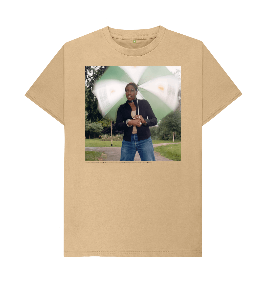 Sand printed t shirt front