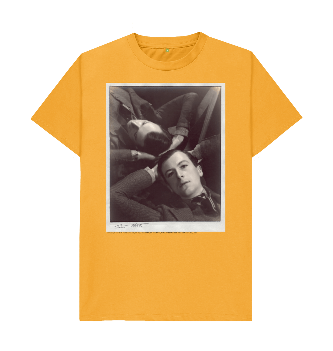 Mustard printed t shirt front