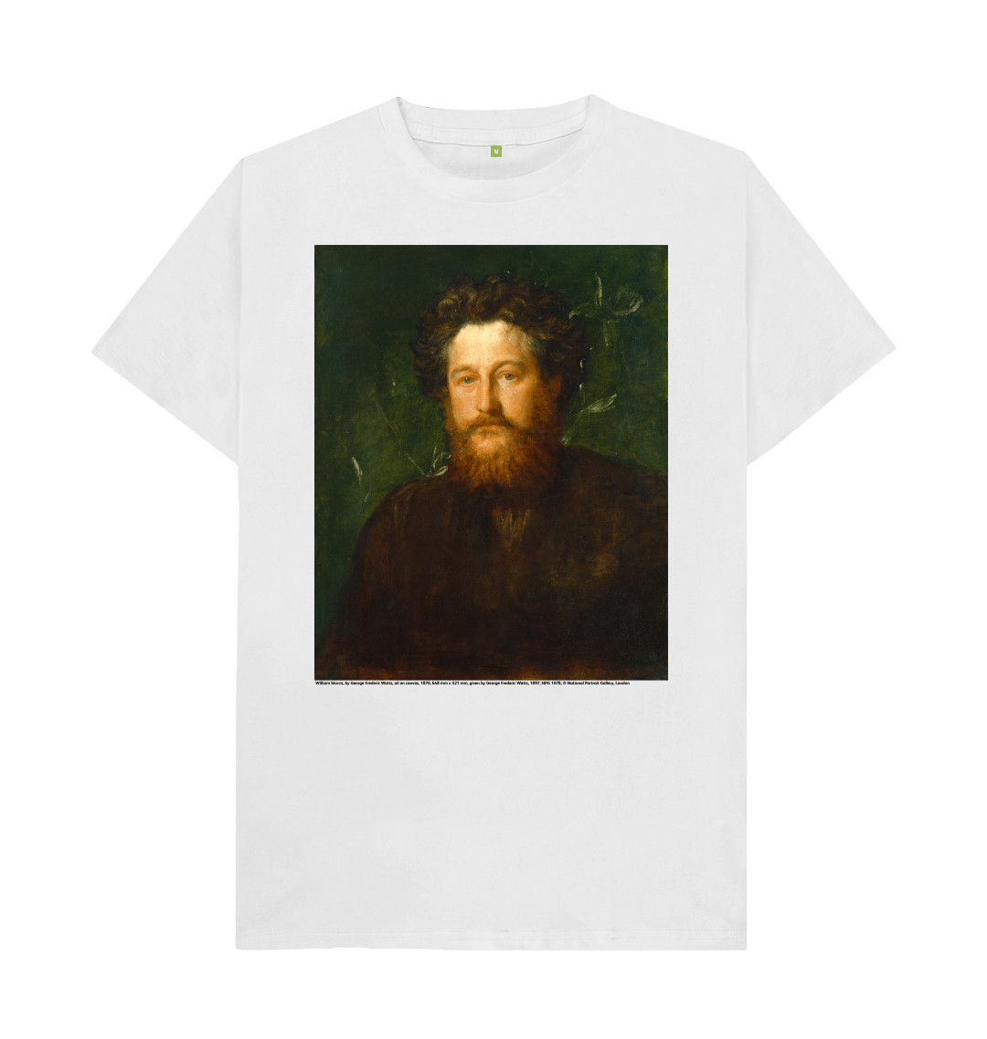 White printed t shirt front