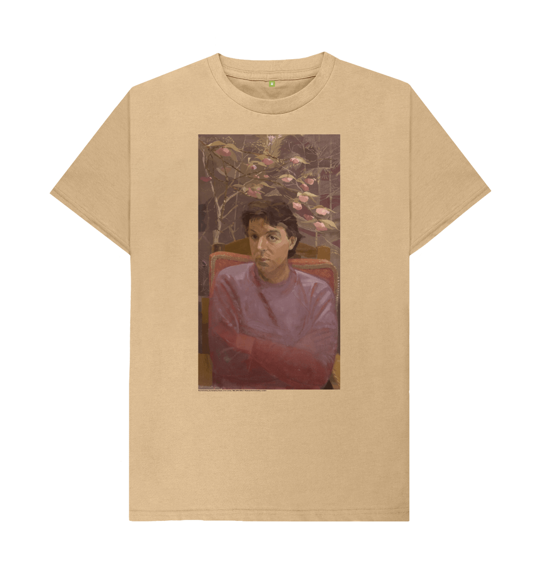 Sand printed t shirt front
