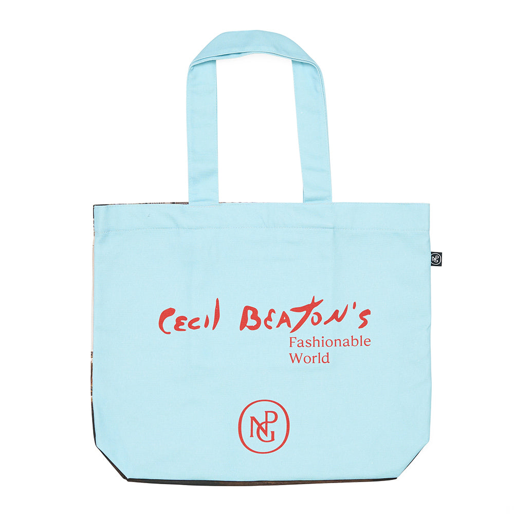 Wordly colour cecil beaton tote bag back