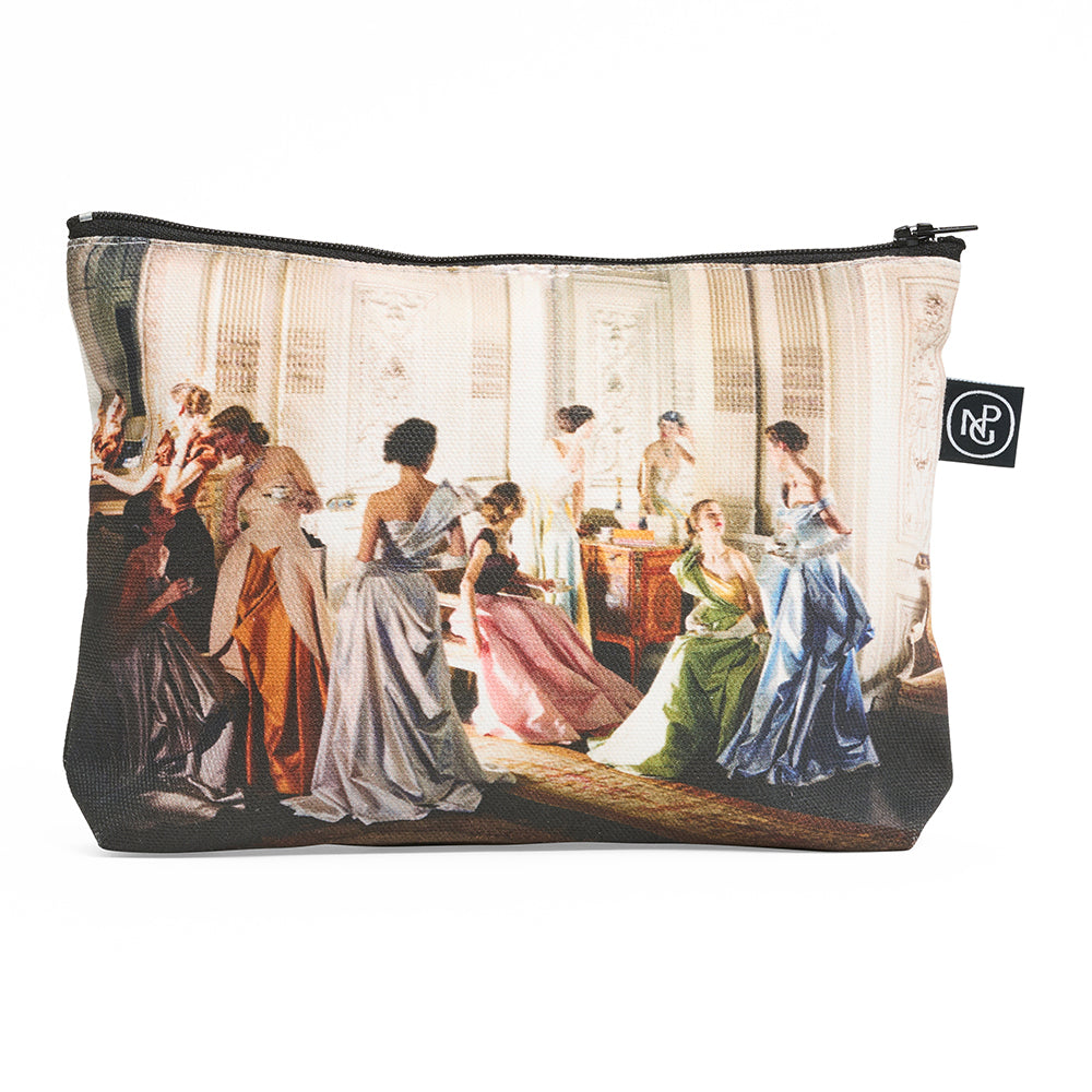 Worldly colour cecil beaton zipped pouch front