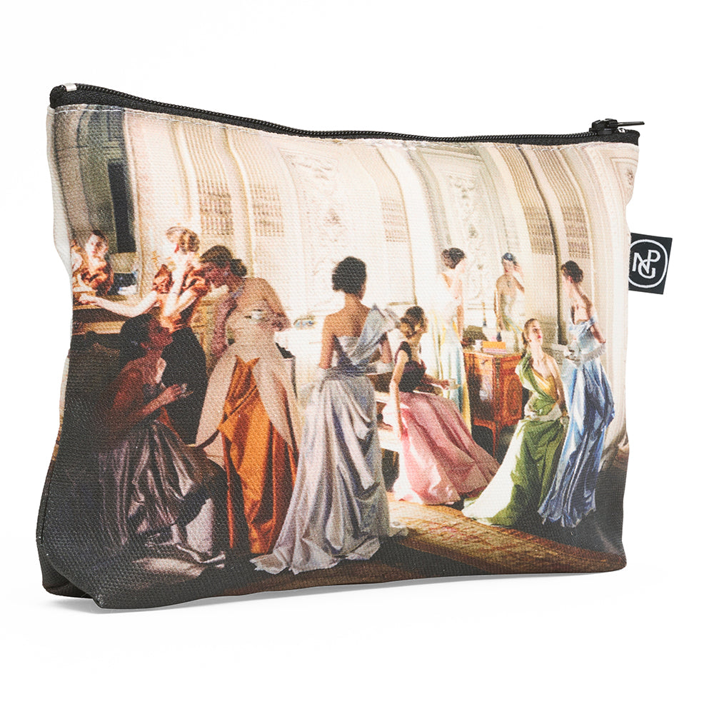 Worldly colour cecil beaton zipped pouch side