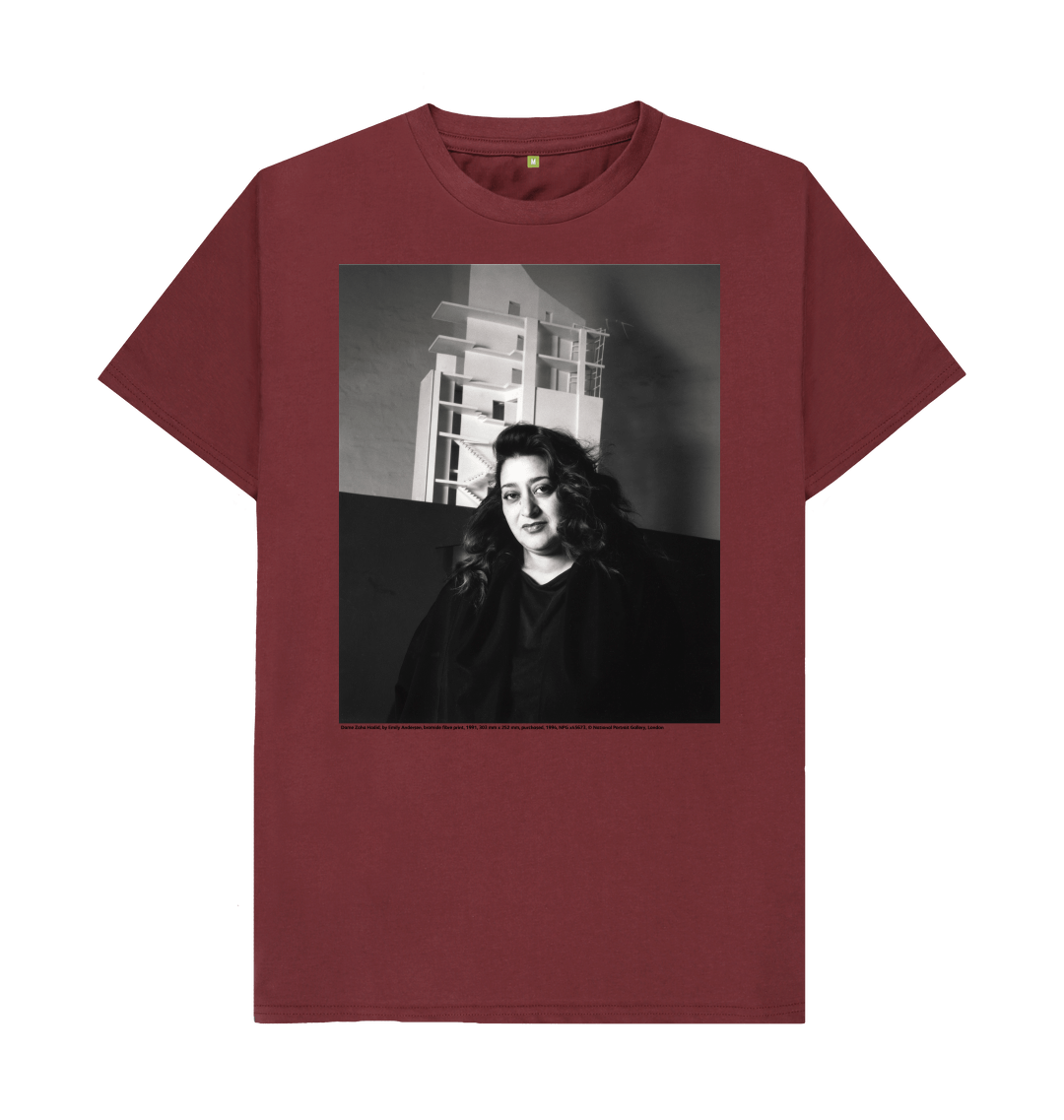 Red wine printed t shirt front