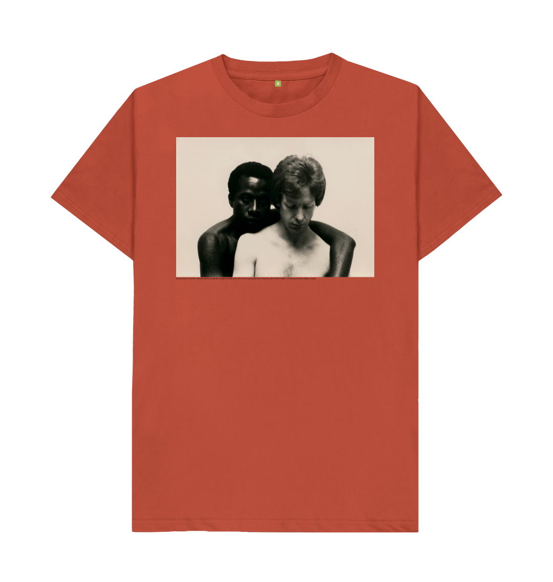 Rust printed t shirt front