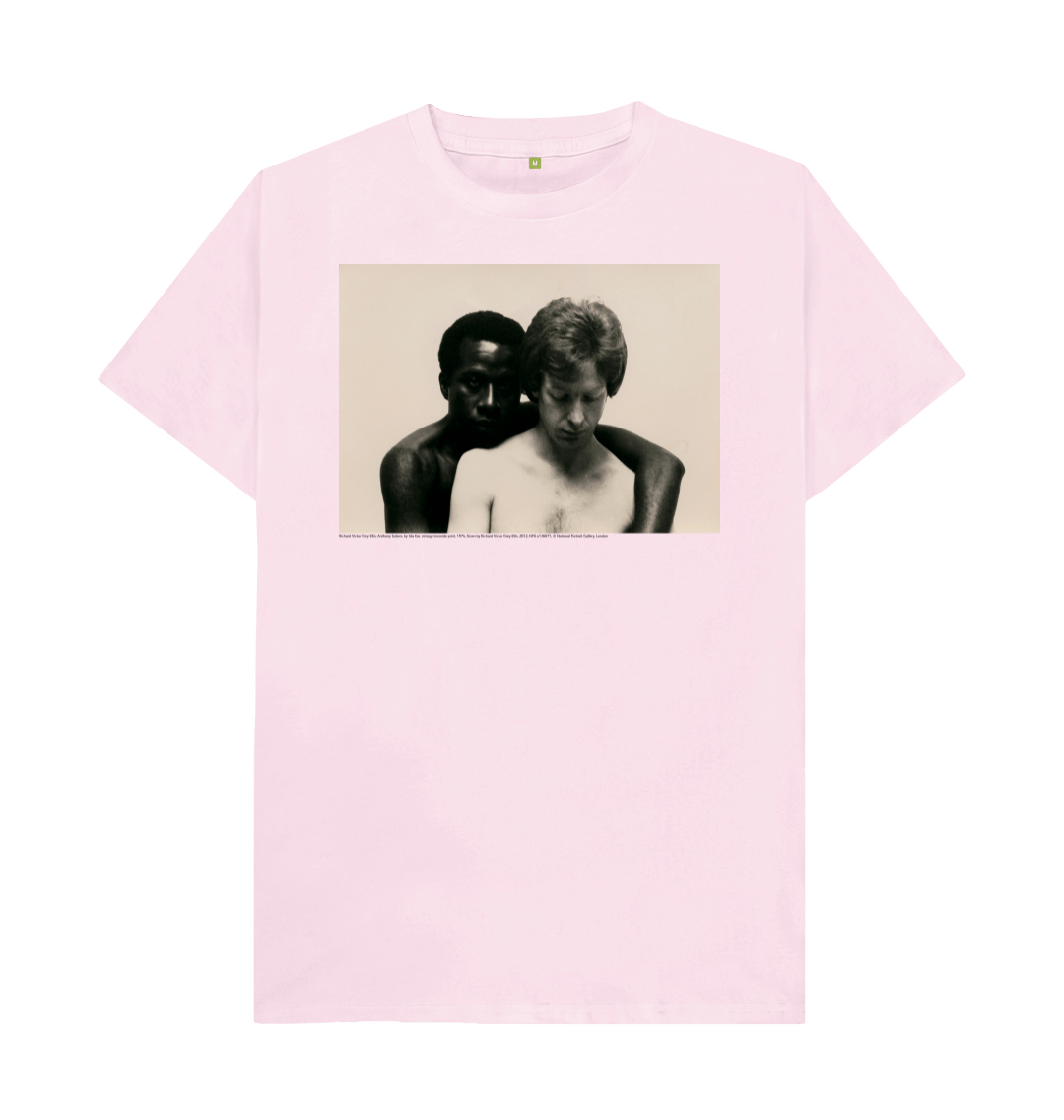 Pink printed t shirt front