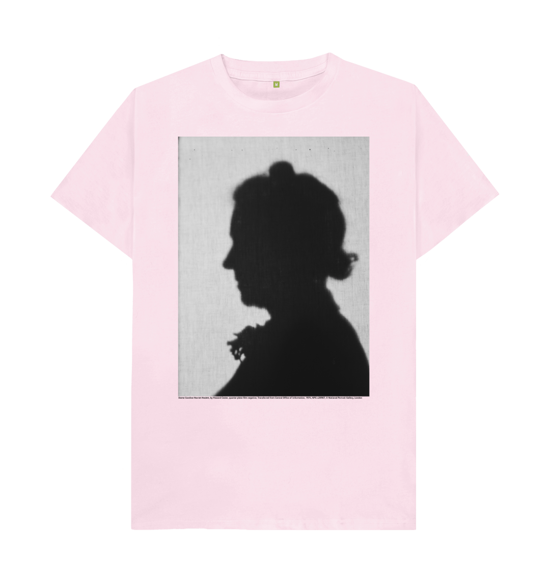 Pink printed t shirt front