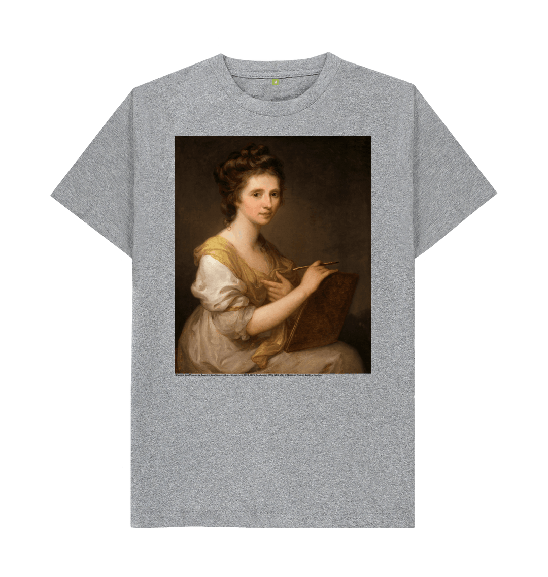 Athletic grey printed t shirt front