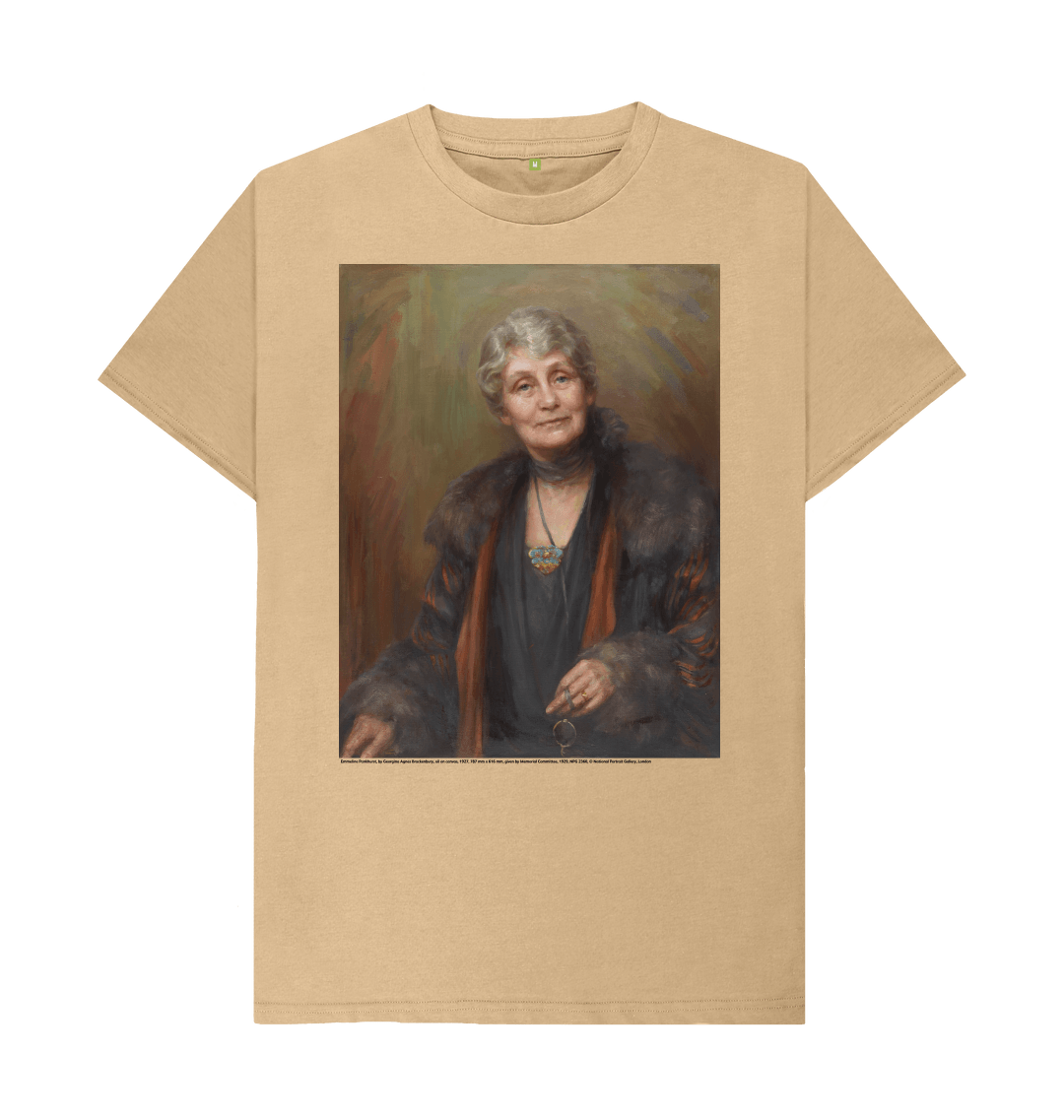 Sand printed t shirt front