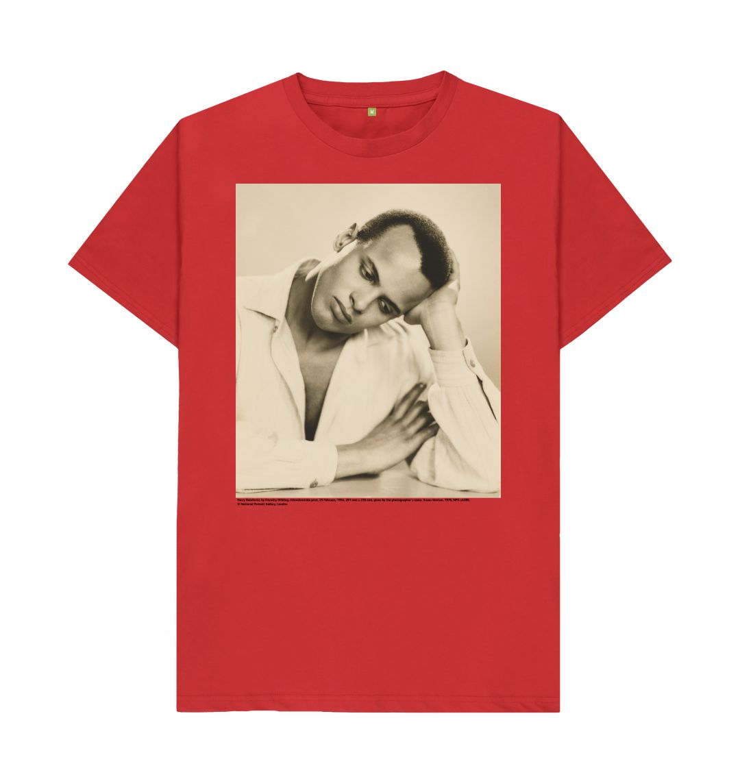 Red harry belafonte unisex t shirt