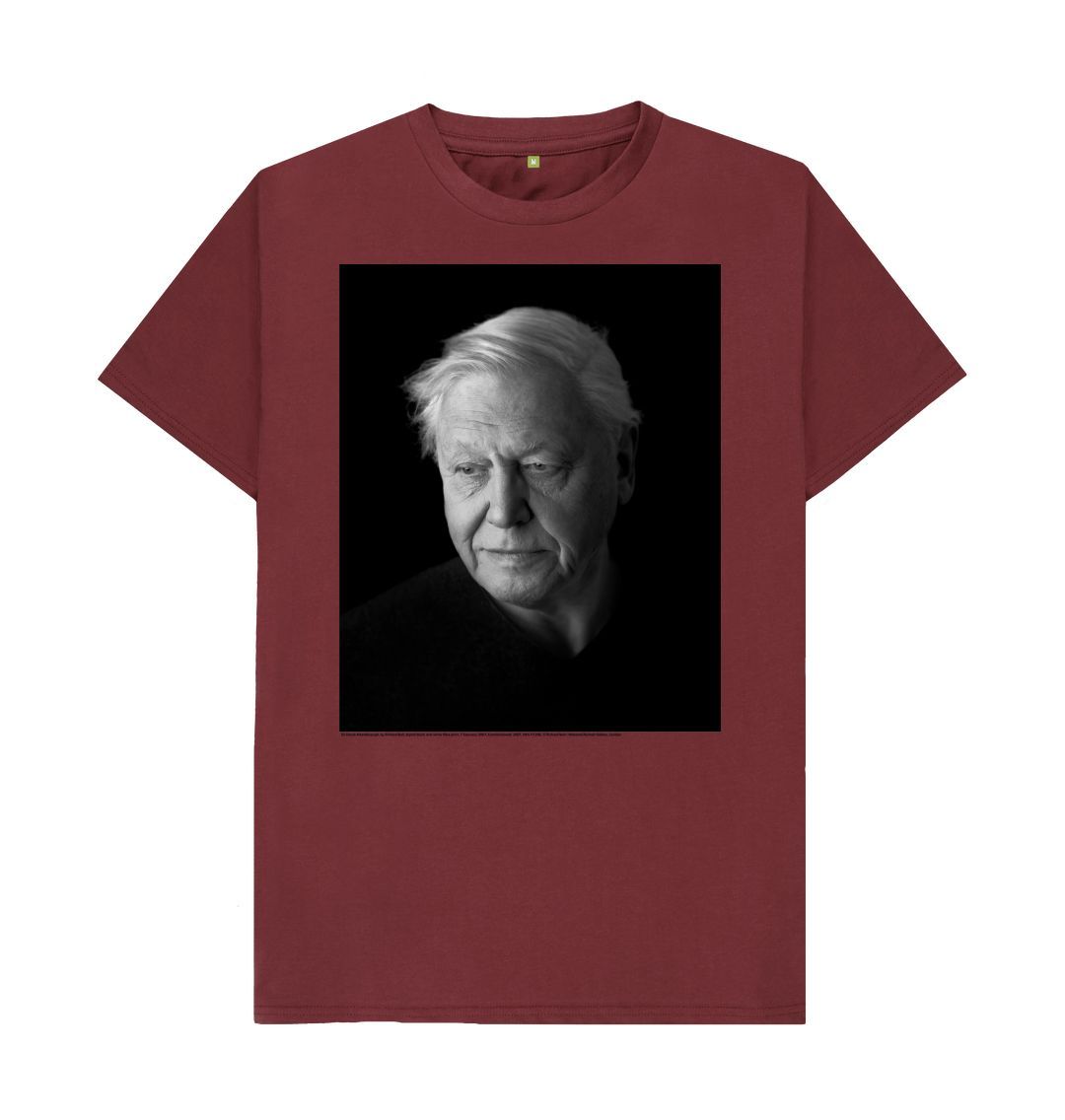 Red wine sir david attenborough unisex t shirt