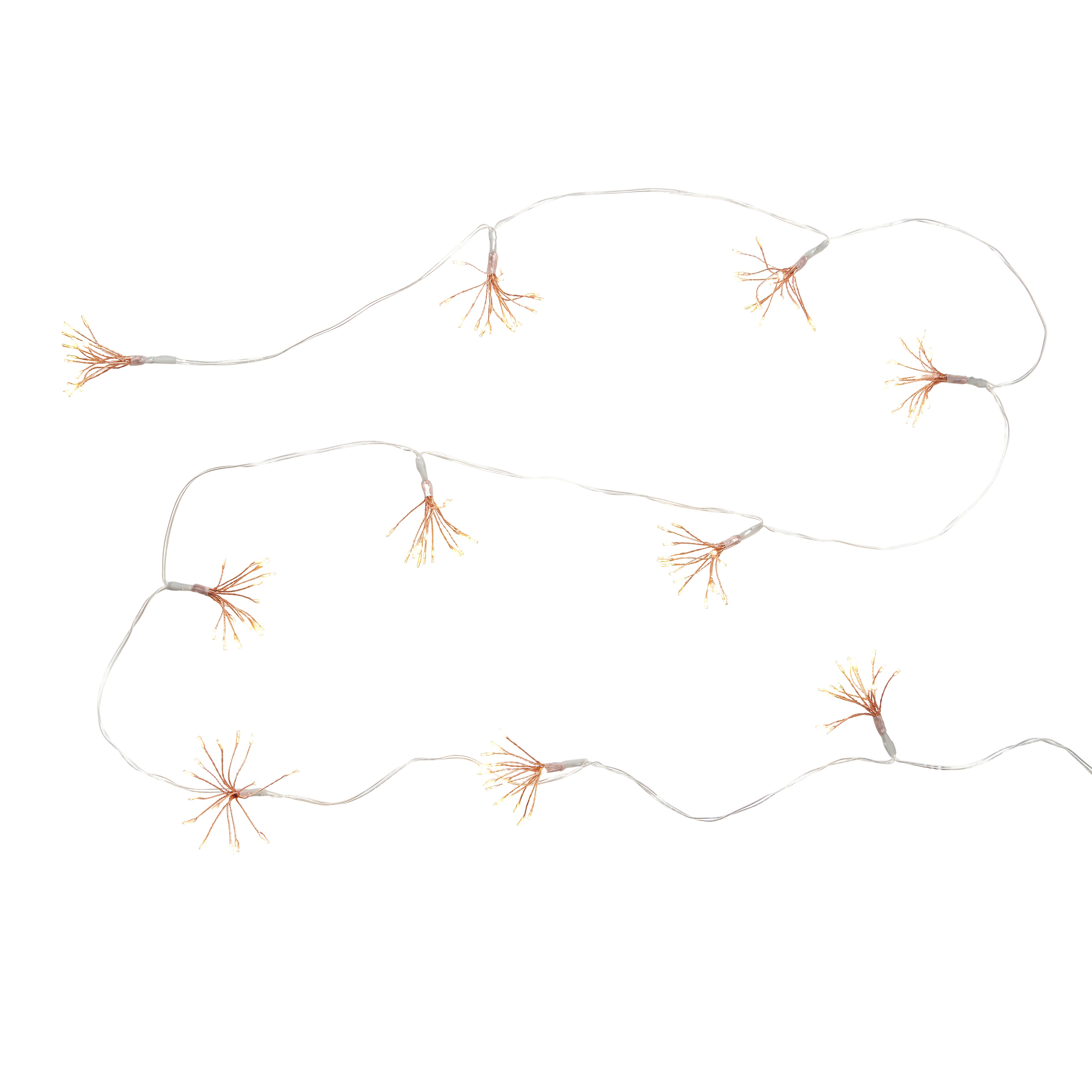String of starburst fairy lights.