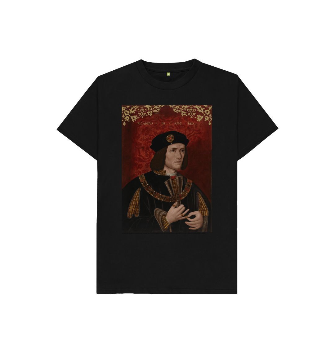 Black king richard iii kids t shirt