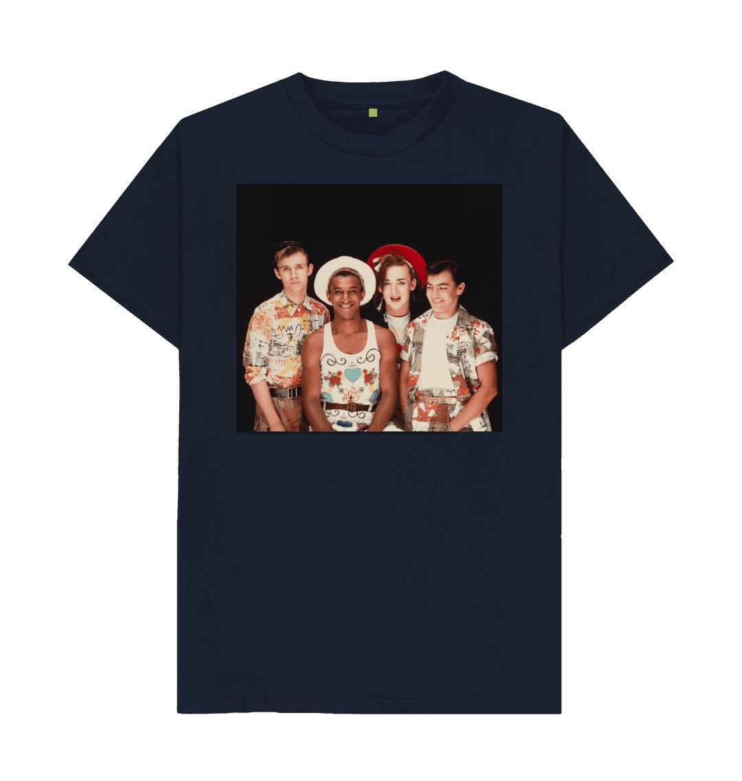 Navy blue culture club unisex t shirt