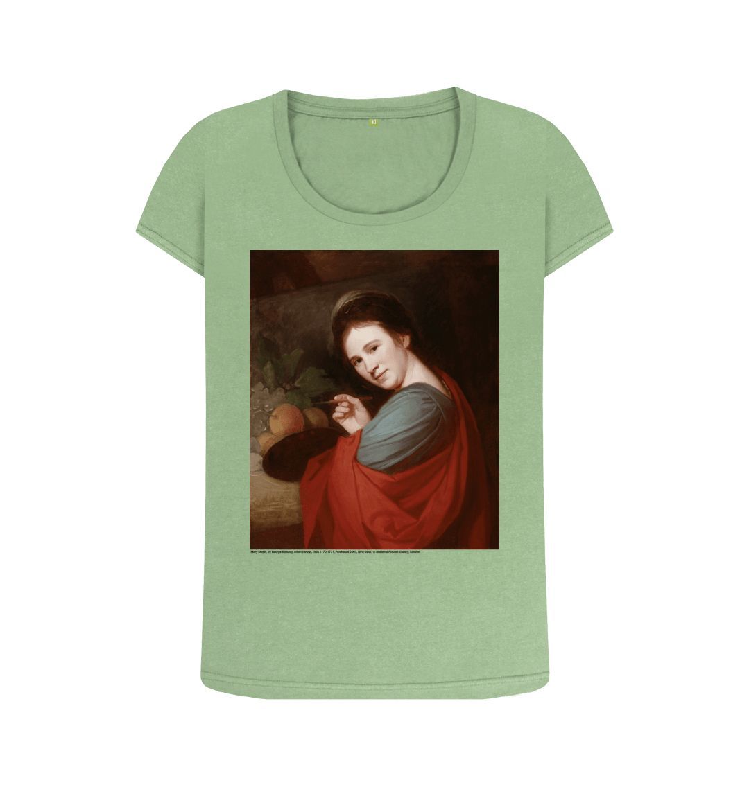 Sage mary moser women's scoop neck t shirt