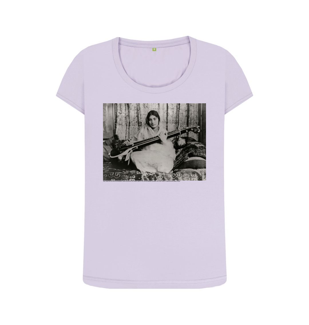 Violet noor inayat khan women's scoop neck t shirt