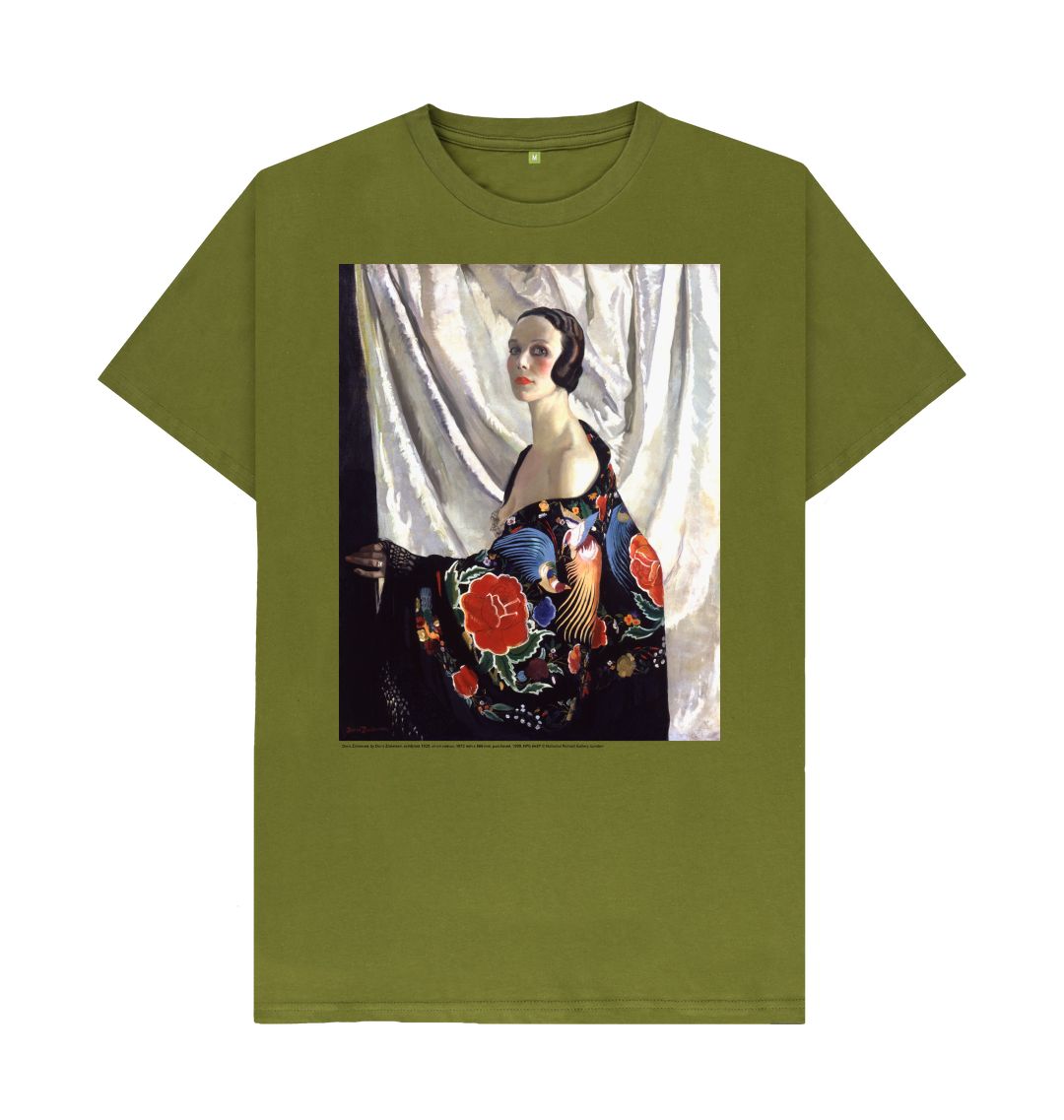 Moss green doris zinkeisen unisex t shirt