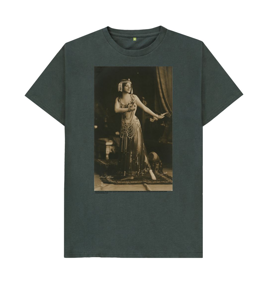 Dark grey maud allan unisex t shirt