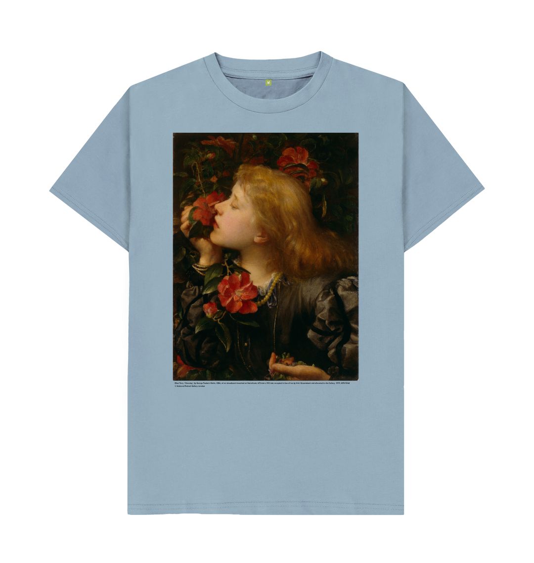 Stone blue ellen terry ('choosing') unisex t shirt