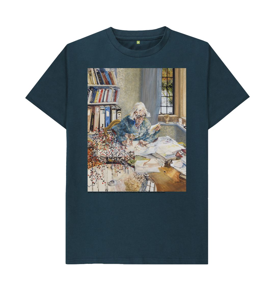 Denim blue dorothy hodgkin unisex t shirt