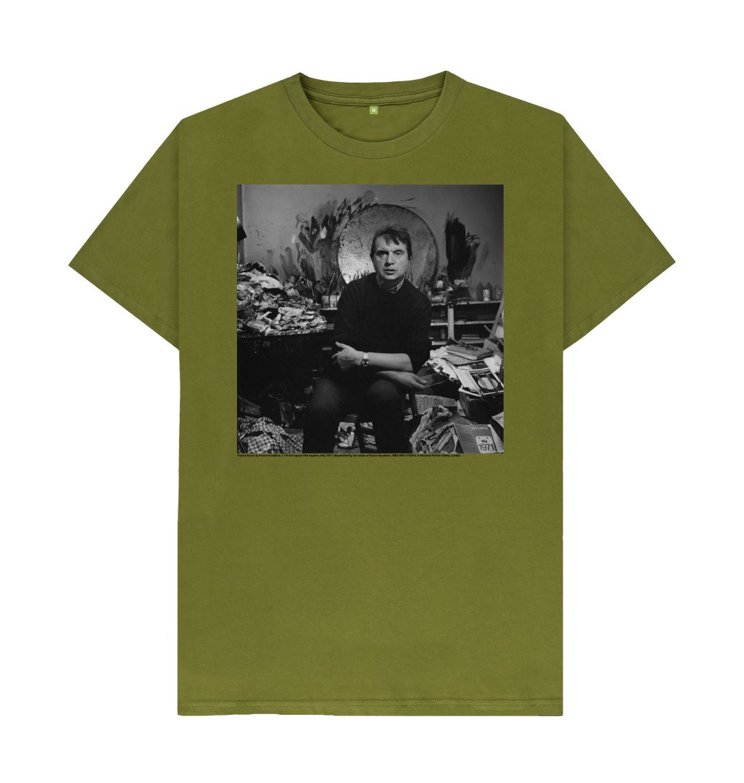 Moss green francis bacon unisex t shirt