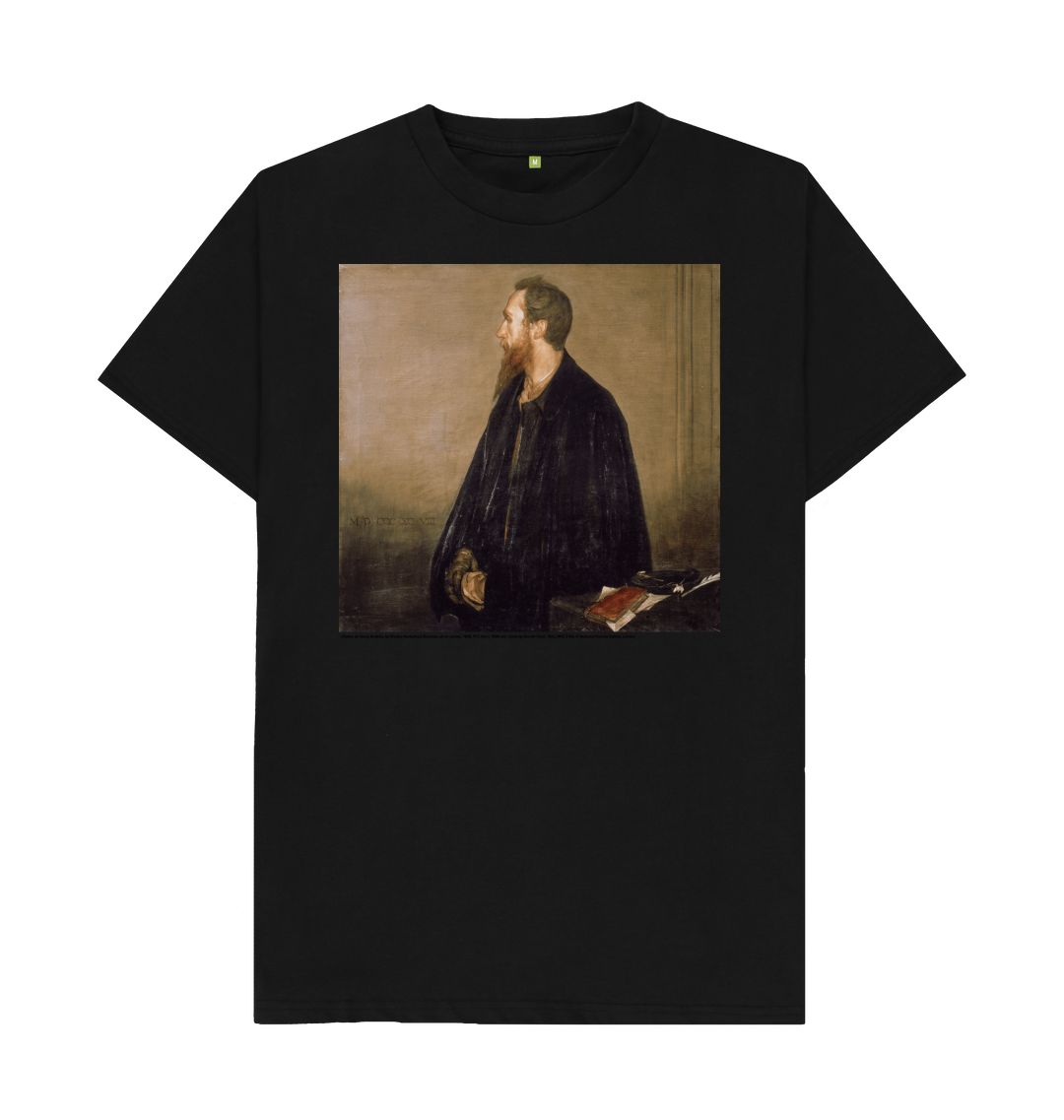 Black charles de sousy ricketts unisex t shirt