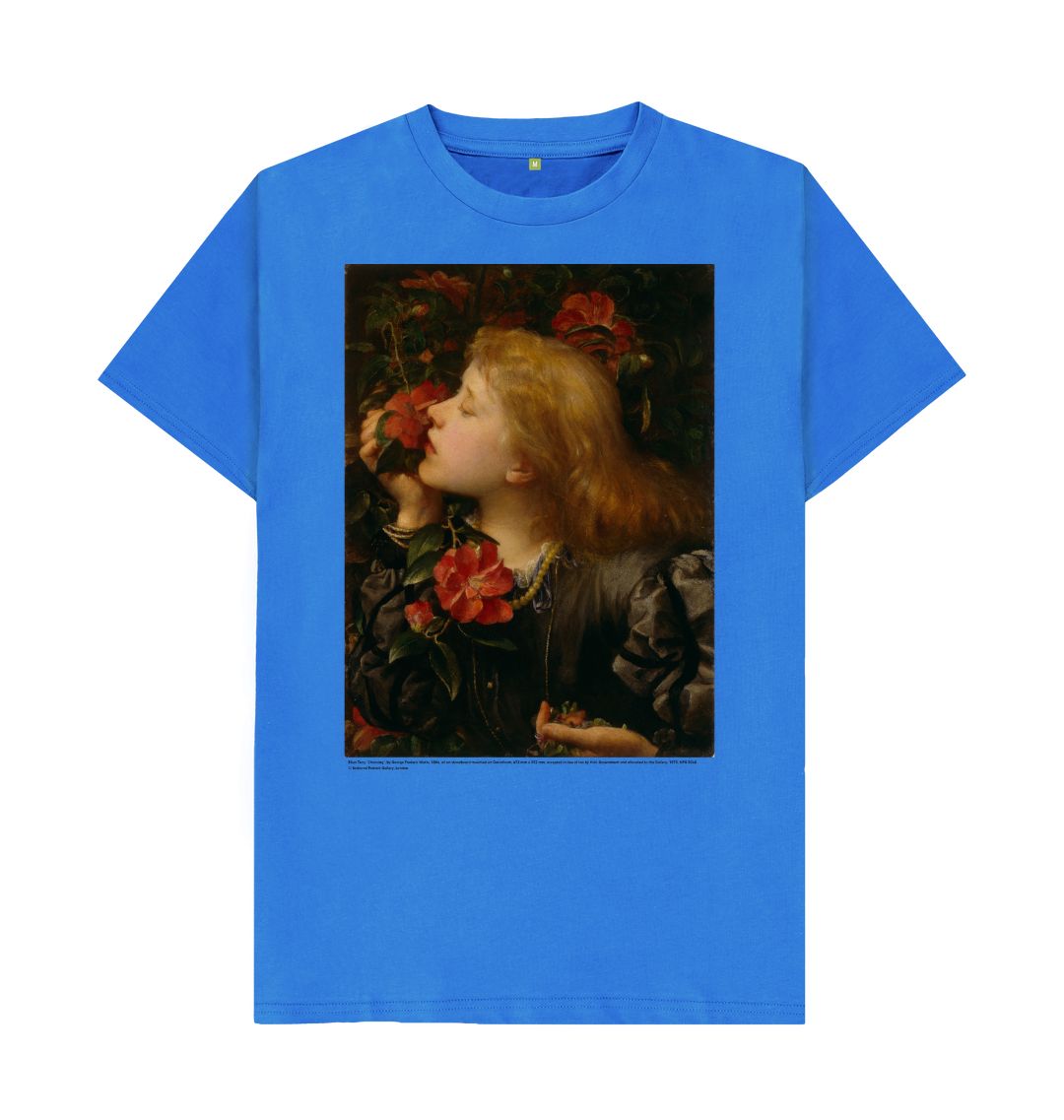 Bright blue ellen terry ('choosing') unisex t shirt