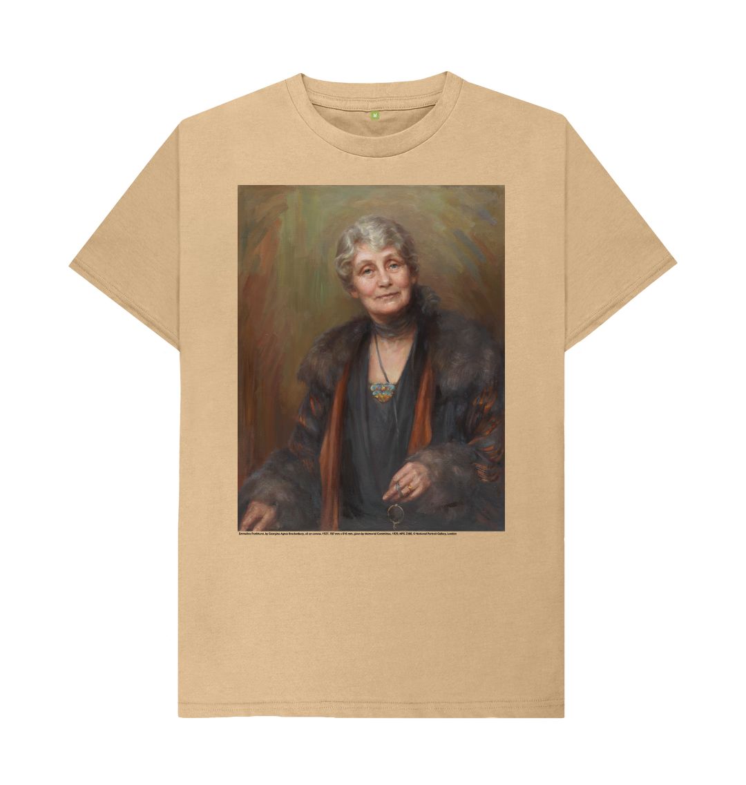 Sand emmeline pankhurst unisex t shirt