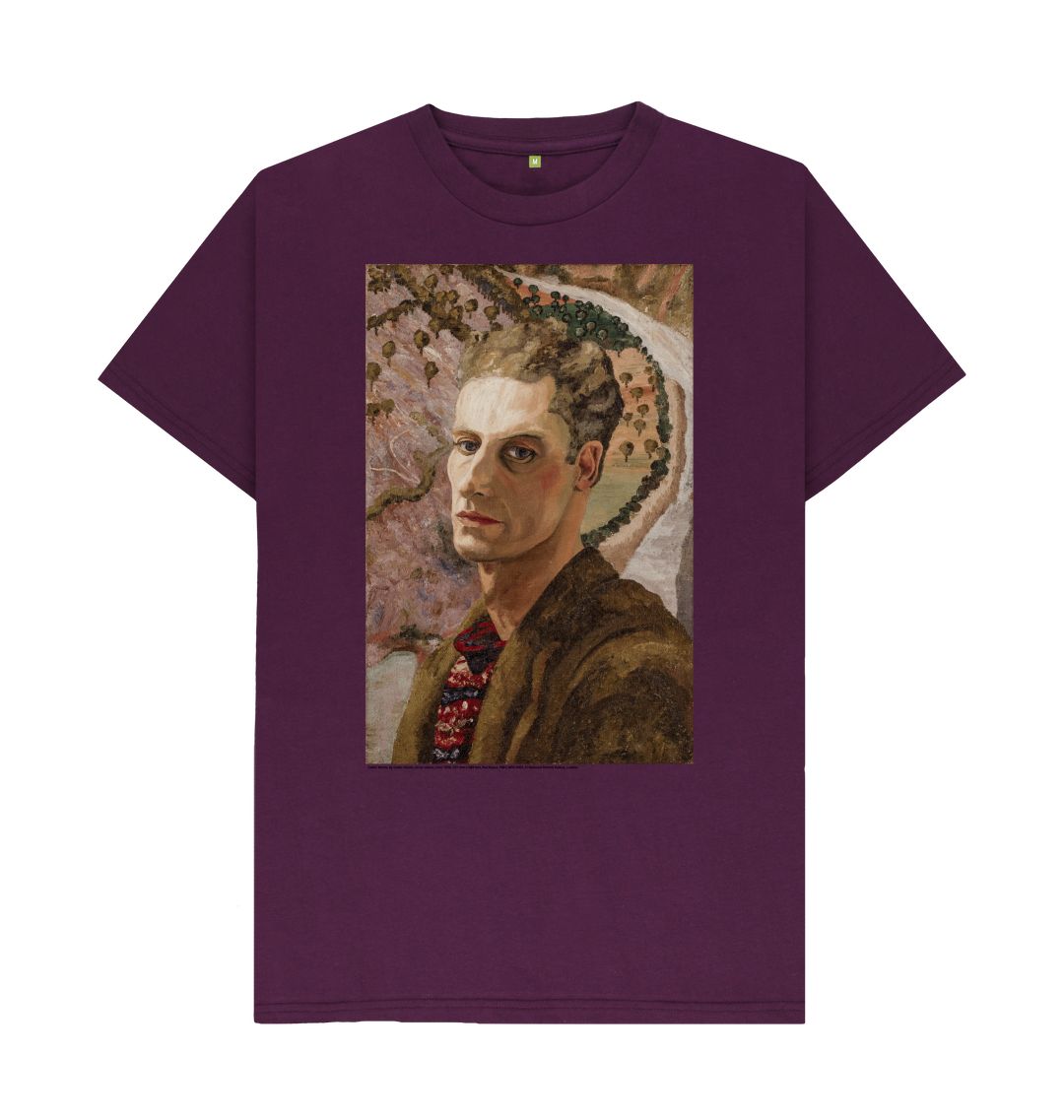 Purple cedric morris unisex t shirt