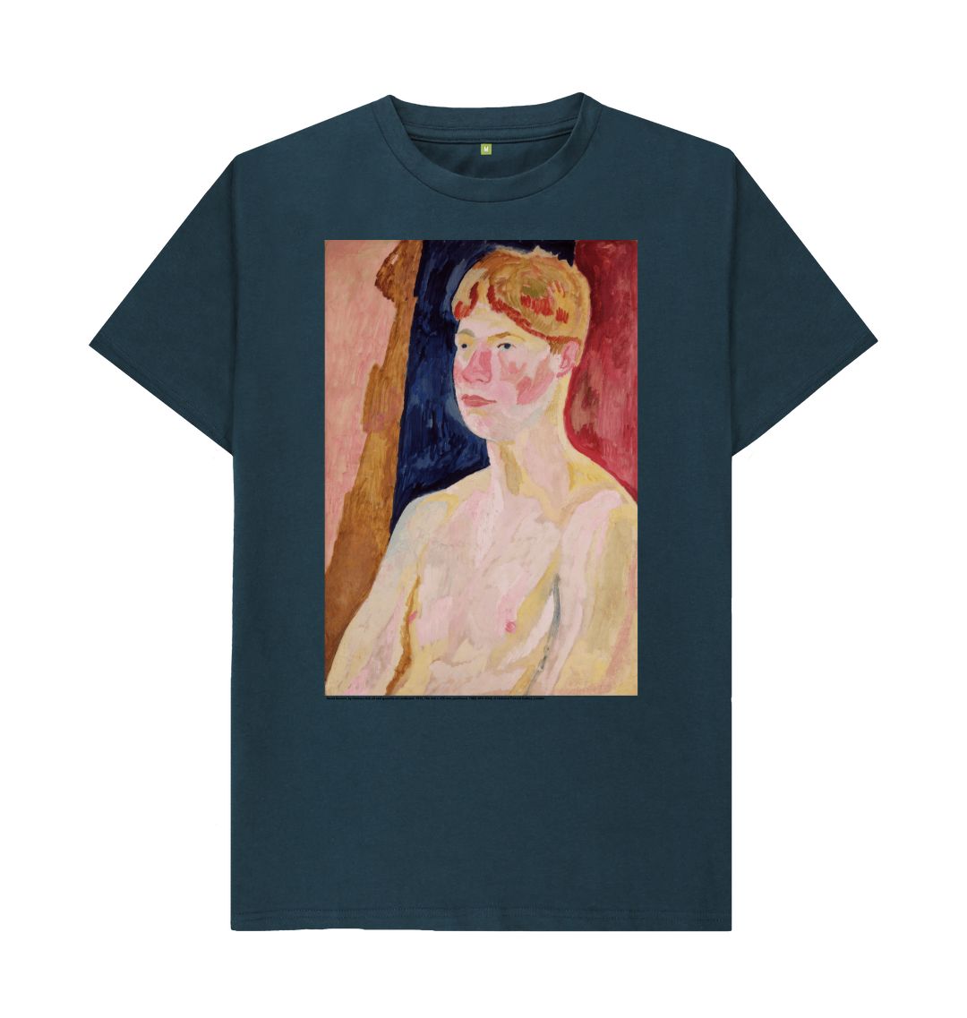 Denim blue david garnett unisex t shirt