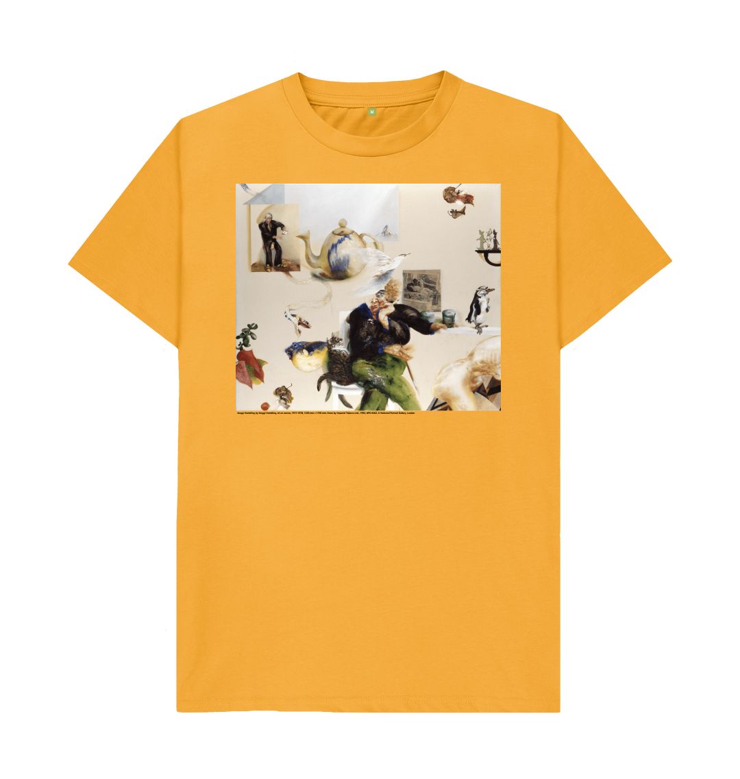 Mustard maggi hambling unisex t shirt