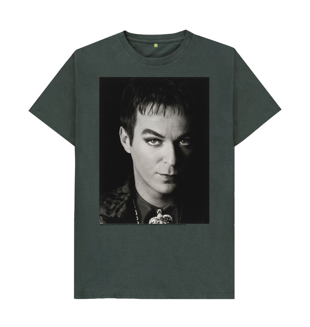 Dark grey julian clary unisex t shirt