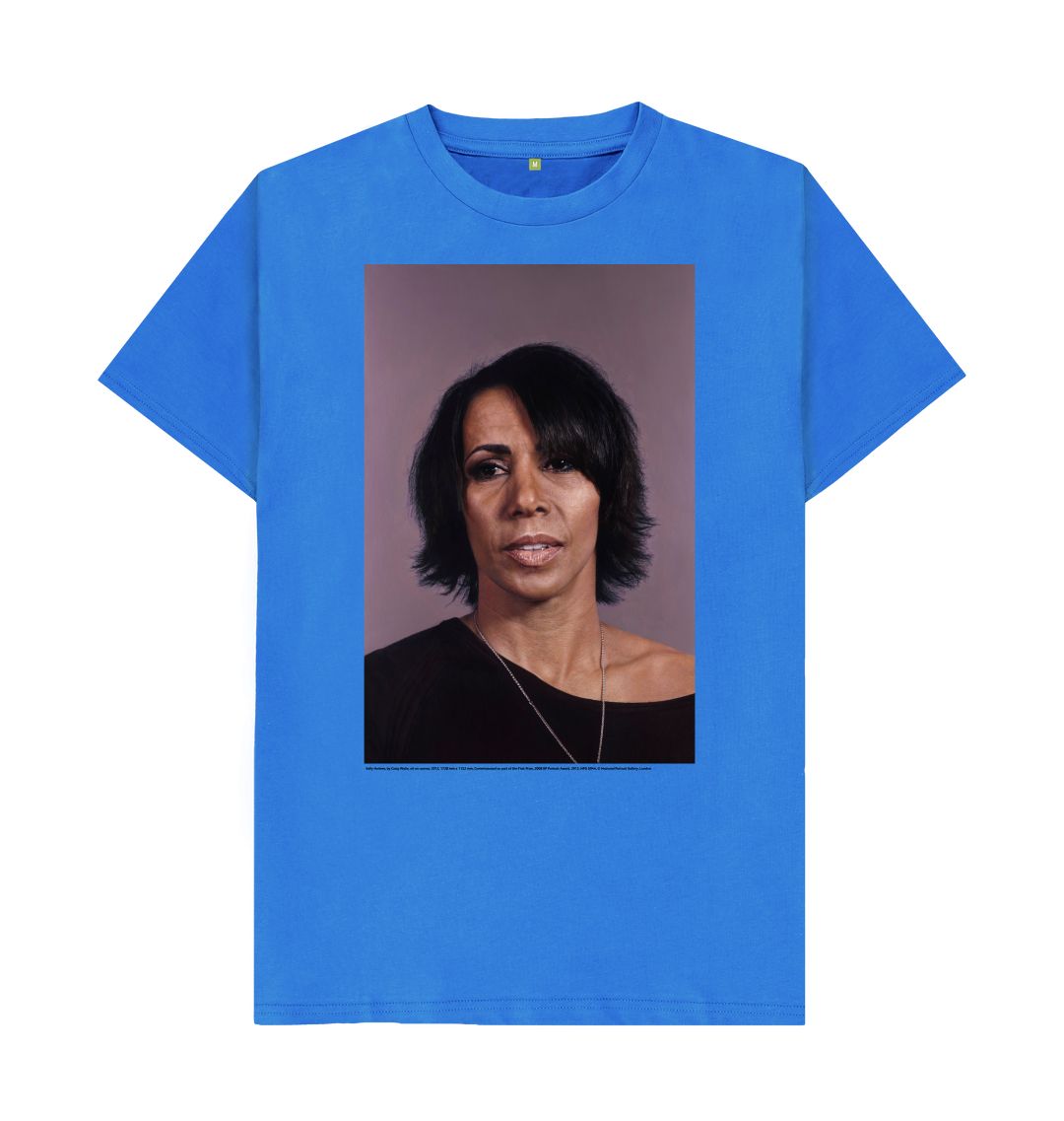 Bright blue kelly holmes unisex t shirt