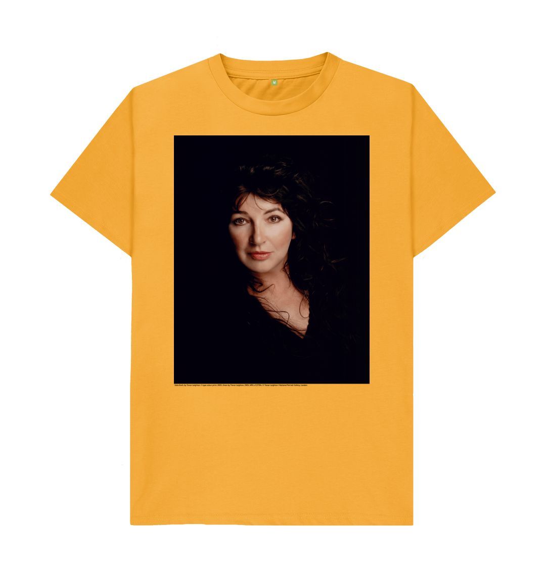 Mustard kate bush unisex crew neck t shirt