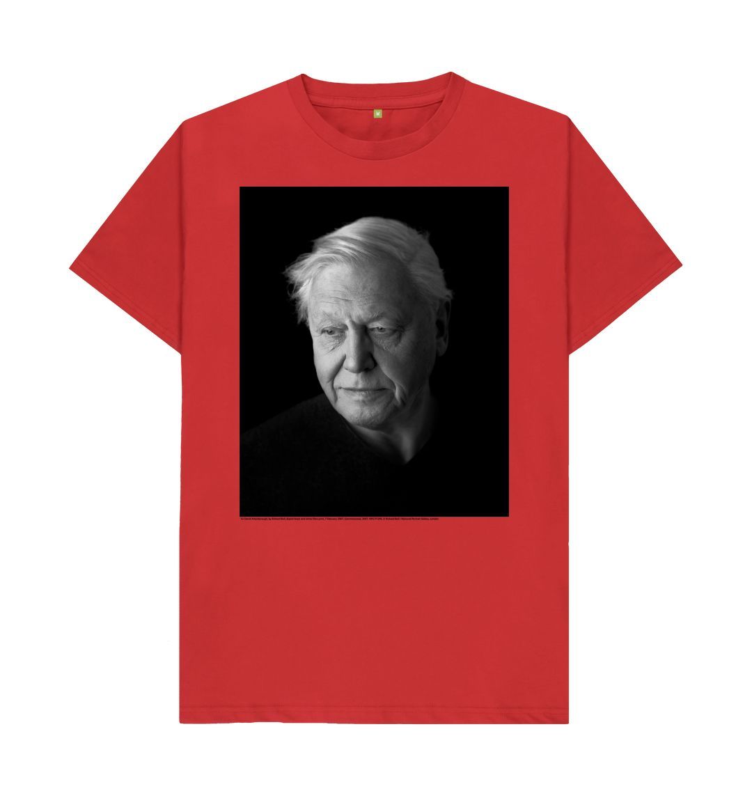 Red sir david attenborough unisex t shirt
