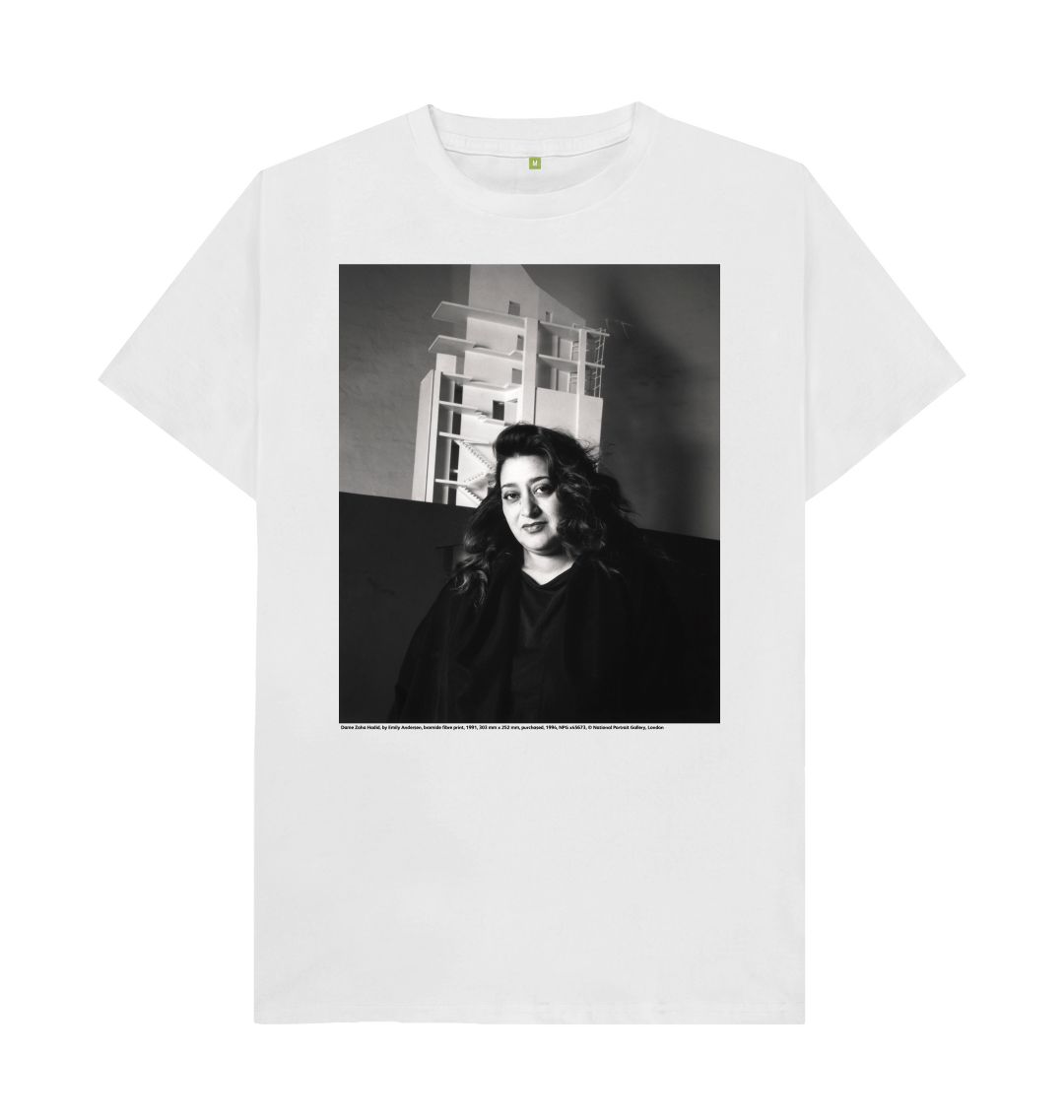 White zaha hadid, 1991 unisex t shirt