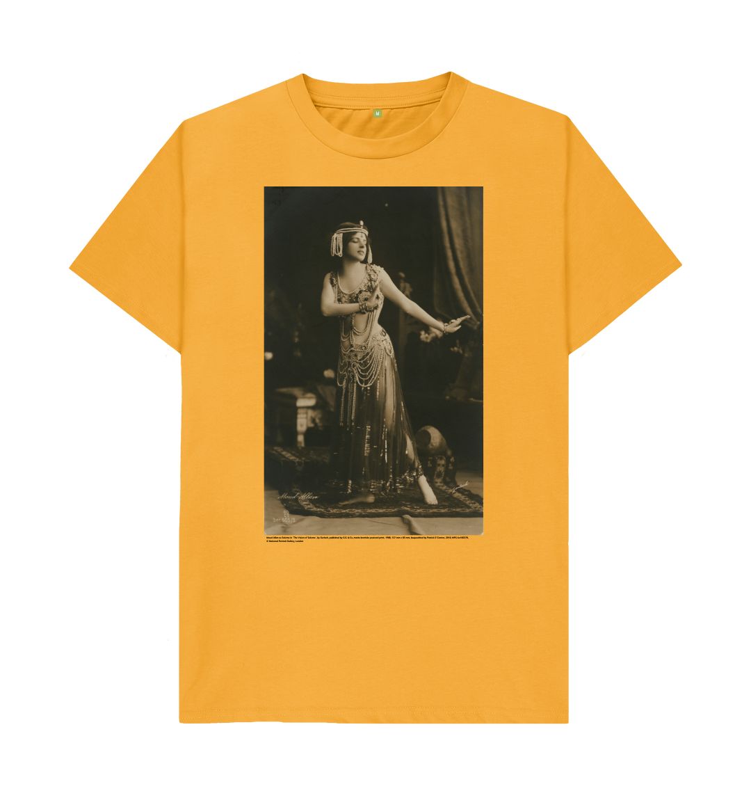 Mustard maud allan unisex t shirt