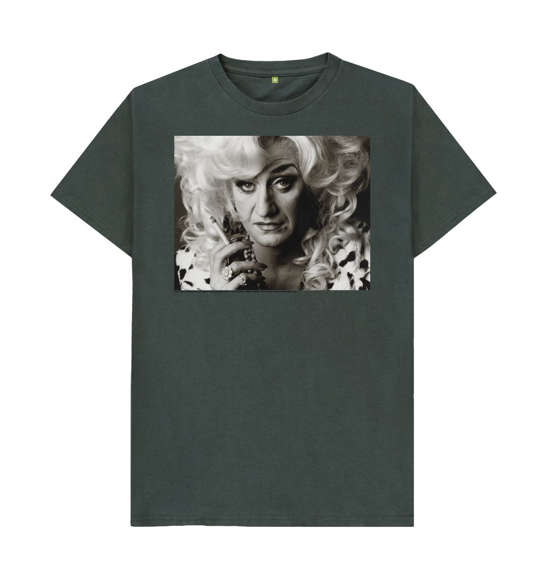 Dark grey paul o'grady as lily savage unisex t shirt